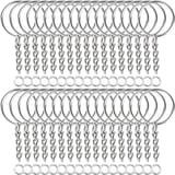 Accesorios para llaveros: pack de 30 argollas con cadena