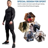 Atleta posando con ropa deportiva junto a recuadros de personas realizando diversos ejercicios.