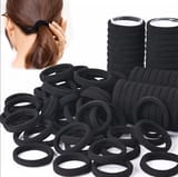 Ligas para el cabello de tela elástica sin costuras