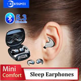 Auriculares para dormir: pequeños con estuche de carga LED