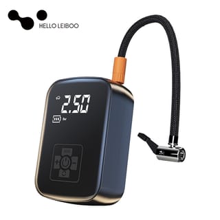 Compresor de aire inalámbrico HELLOLEIBOO con pantalla digital