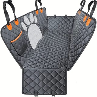Protector tipo hamaca para asiento trasero de carro para perros