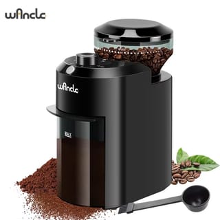 Molinillo Eléctrico de Café KIRAINAFLY con 28 Niveles de Molienda Ajustables