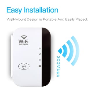 Repetidor de señal Wi-Fi inalámbrico de 300 Mbps