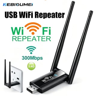 Repetidor Wi-Fi USB kebidumei de 300 Mbps