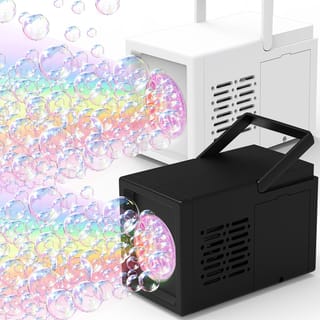 KNYYSECQ Máquina de Burbujas Eléctrica de Mano, 10 Orificios Automática