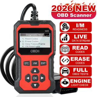 Escáner automotriz OBD2 para lectura y borrado de fallas