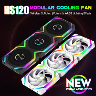 Ventilador modular Jumpeak de 120 mm con halo ARGB