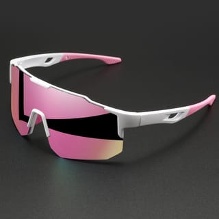 VEGUEROS Gafas de sol deportivas envolventes UV400 unisex para ciclismo y exteriores
