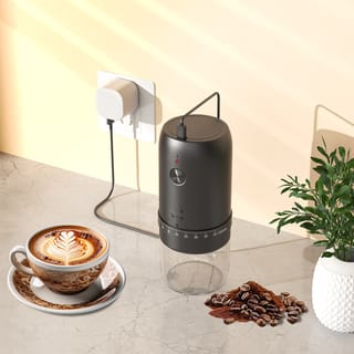 Molinillo Eléctrico de Café CLITON Recargable con 40 Niveles de Molienda