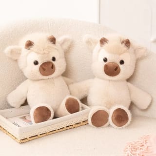 Peluche de vaca highland de 45 cm
