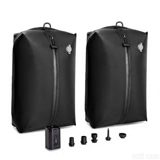 Bolsas al Vacío para Ropa de Viaje con Bomba, Reutilizables e Impermeables