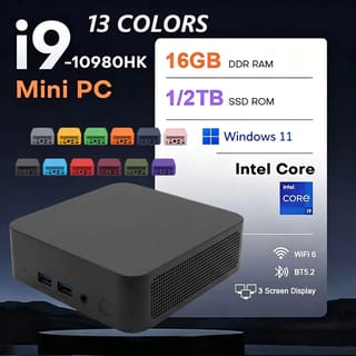 Mini PC con Intel Core i9, 16 GB de RAM y 1 TB SSD