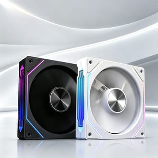Ventilador para gabinete OUYUANSU de 120 mm ARGB y PWM