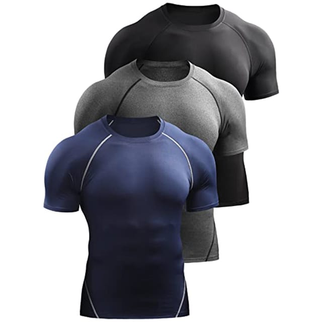 Polo de compresión de secado rápido para hombre