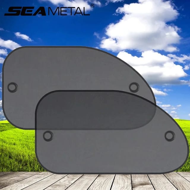 Tapasoles de malla para ventana de carro SEAMETAL 2 piezas