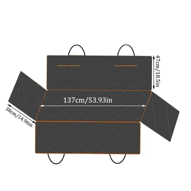 Cubre asientos impermeable de carro para perros