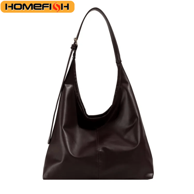 Bolso tote retro de cuero sintético para mujer con correa ajustable