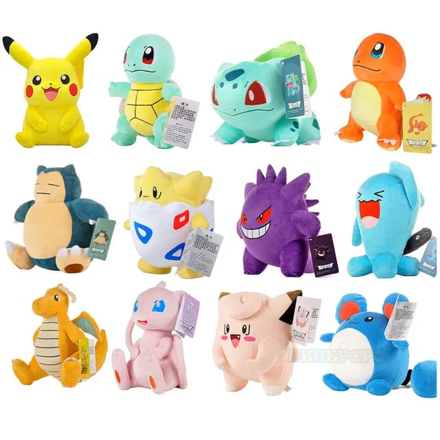 Peluche de Pokémon Gengar DUODUOBAO de 24 cm