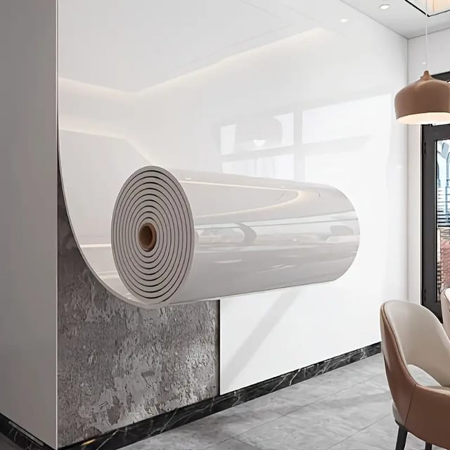 Papel mural autoadhesivo tipo mármol para baño y cocina