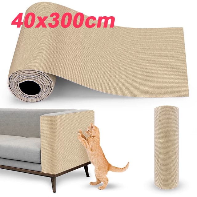 Protector de sofá para gatos autoadhesivo y recortable