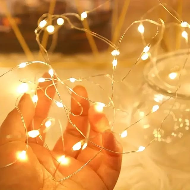 Guirnalda de luces LED de alambre sumergible