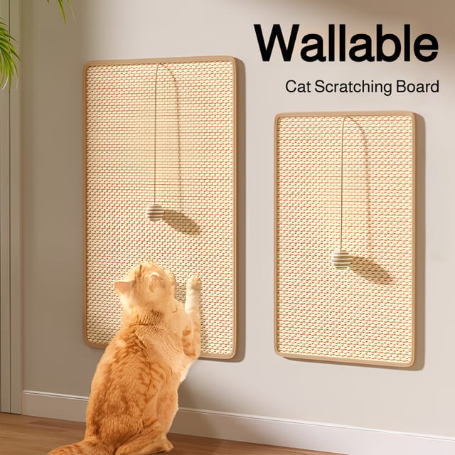Rascador para gatos de sisal con fijación para sofás
