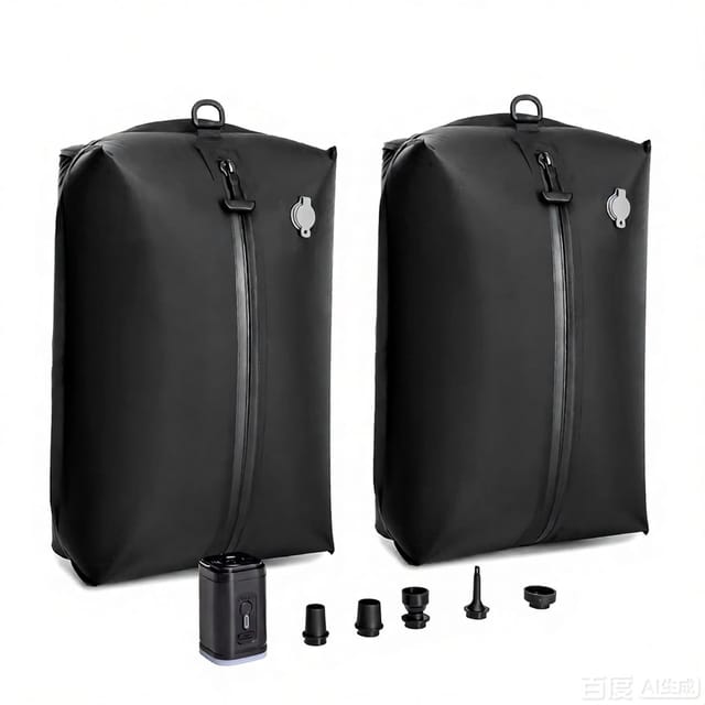 Bolsas al Vacío para Ropa de Viaje con Bomba, Reutilizables e Impermeables