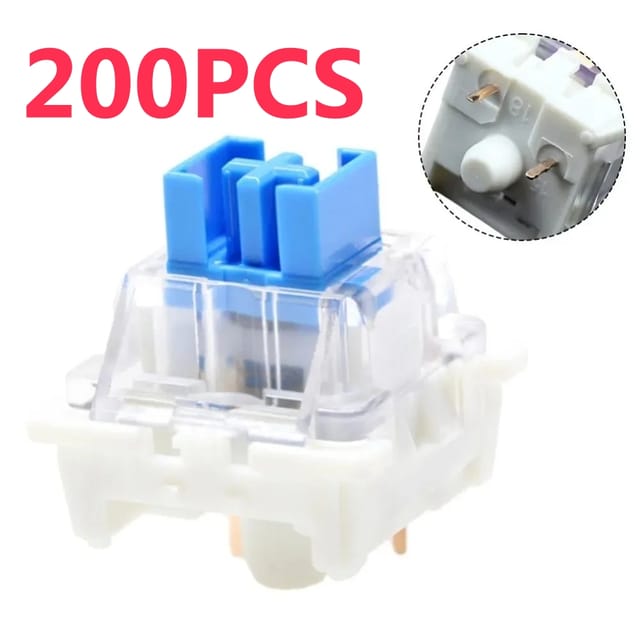 Interruptor táctil de teclado de 3 pines, pack de repuesto para armar clickers y proyectos