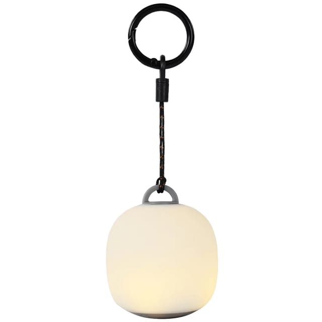 Mini lámpara de camping de silicona en forma de huevo, recargable por USB